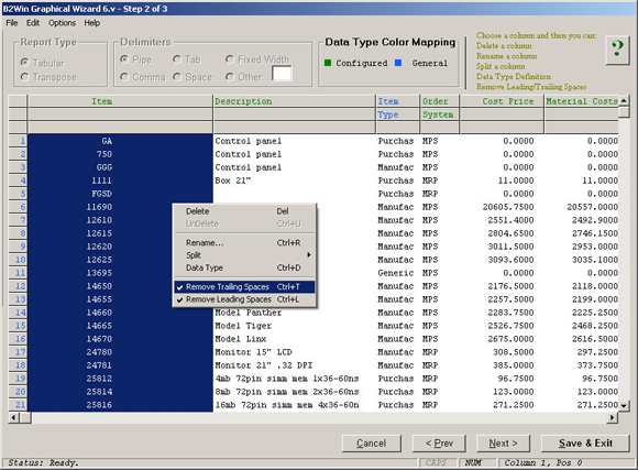 b2Win 6.0 screenshot 5-1